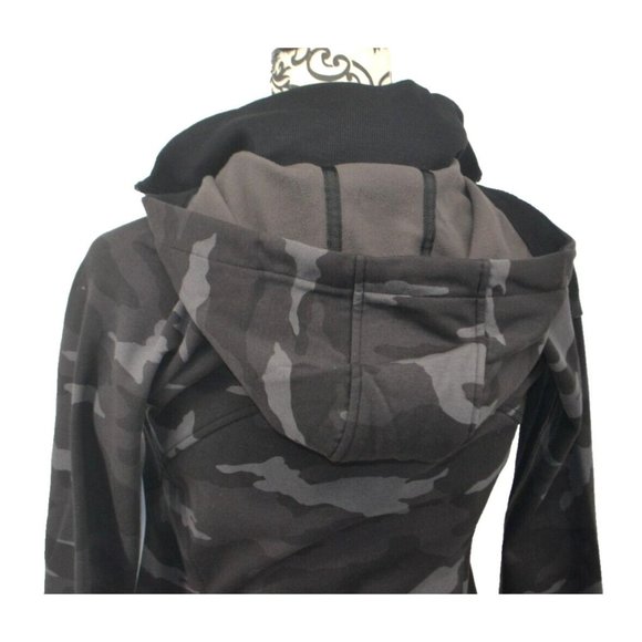 ATHLETA Women's Full Zip Triumph Camo Printed Hoodie SIZE‎ SMALL Camo NWT - Picture 9 of 12